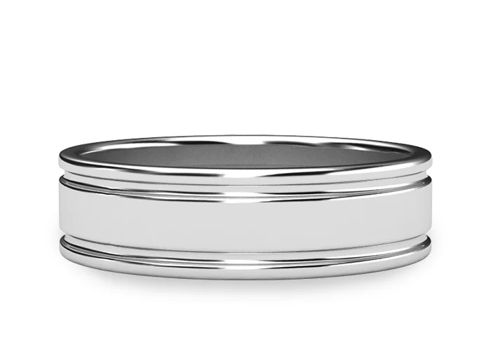 Men's Diamond Ring BR034 - side view