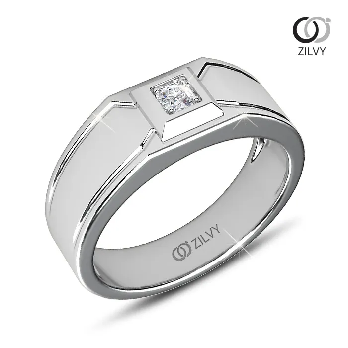 แหวนเพชรผู้ชาย Felix Signet