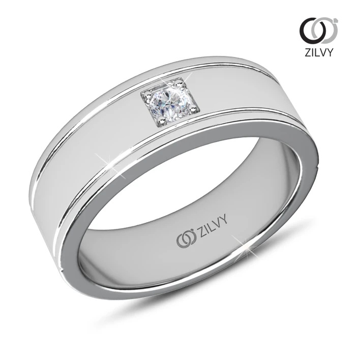 แหวนเพชรผู้ชาย Heath Band