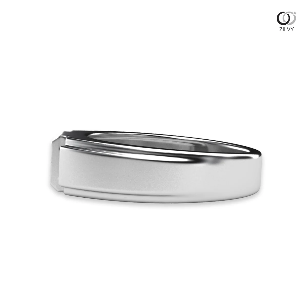 Men's Diamond Ring BR066 - side view