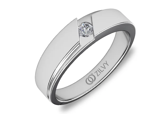 แหวนเพชรผู้ชาย Orion Bezel