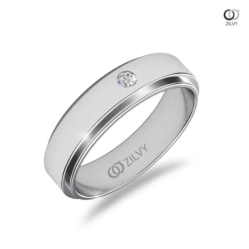 แหวนเพชรผู้ชาย Pierce Solitaire