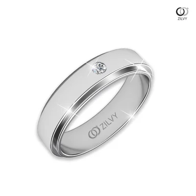 แหวนเพชรผู้ชาย รุ่น BR107 - ภาพเต็ม