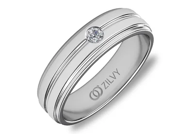 แหวนเพชรผู้ชาย รุ่น BR108 - ภาพเต็ม