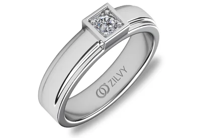 แหวนเพชรผู้ชาย รุ่น BR113 - ภาพเต็ม