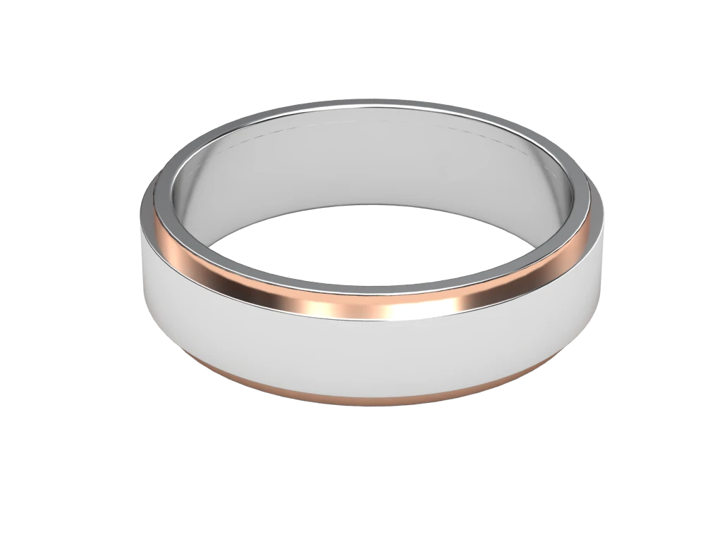 แหวนเพชรผู้ชาย Victor Band