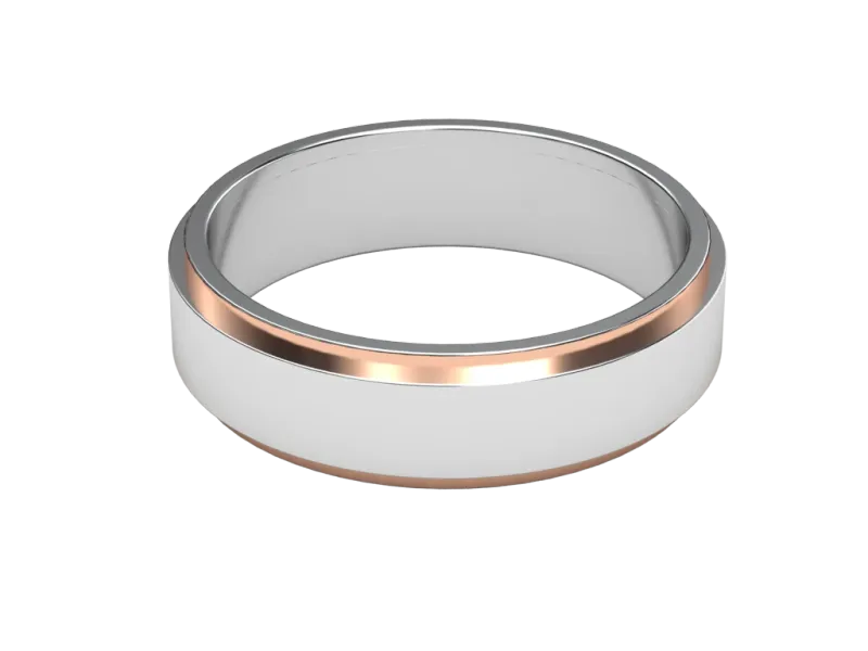แหวนเพชรผู้ชาย Victor Band