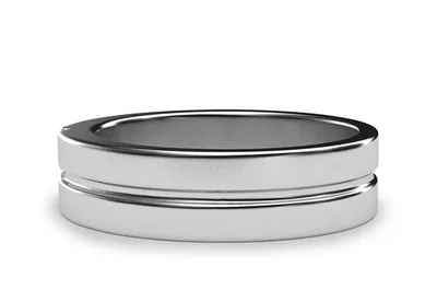 แหวนเพชรผู้ชาย รุ่น BR120 - มุมข้าง