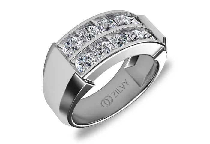 แหวนเพชรผู้ชาย Beckett Channel