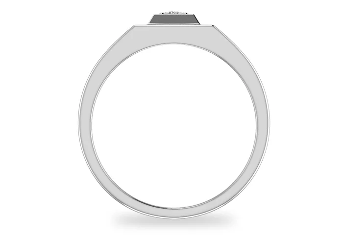 Men's Diamond Ring BR126 - front view
