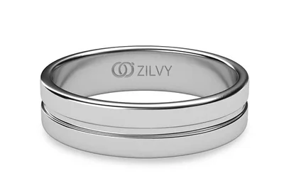 แหวนเพชรผู้ชาย รุ่น BR131 - มุมบน