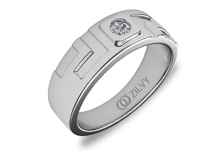 แหวนเพชรผู้ชาย Grant Geo