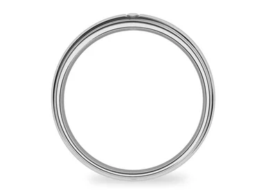 แหวนเพชรผู้ชาย รุ่น BR162 - มุมหน้า