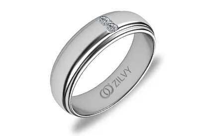 แหวนเพชรผู้ชาย รุ่น BR162 - ภาพเต็ม