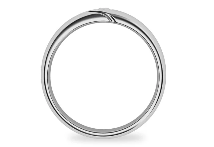 Men's Diamond Ring BR163 - front view