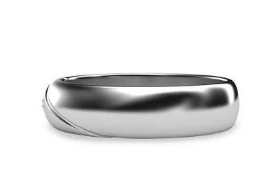 แหวนเพชรผู้ชาย รุ่น BR163 - มุมข้าง