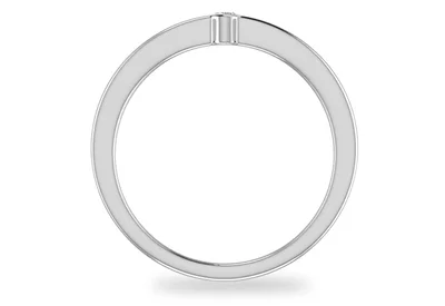 แหวนเพชรผู้ชาย รุ่น BR184 - มุมหน้า