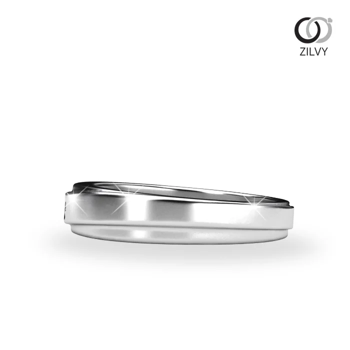 Men's Diamond Ring BR190 - side view