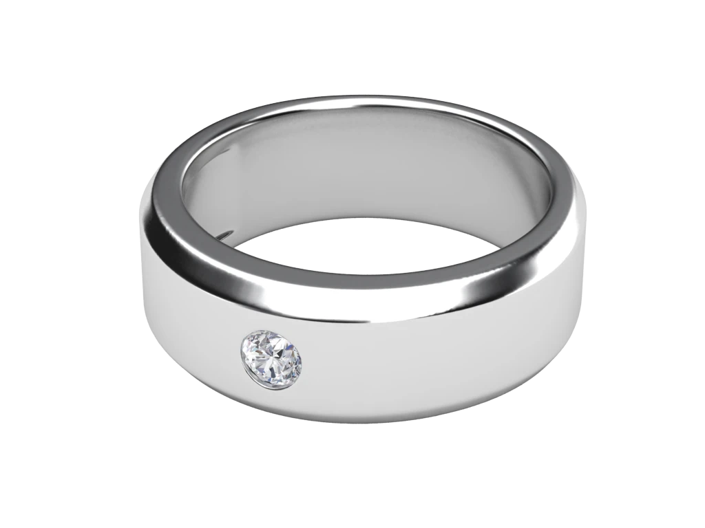 แหวนเพชรผู้ชาย Brooks Band