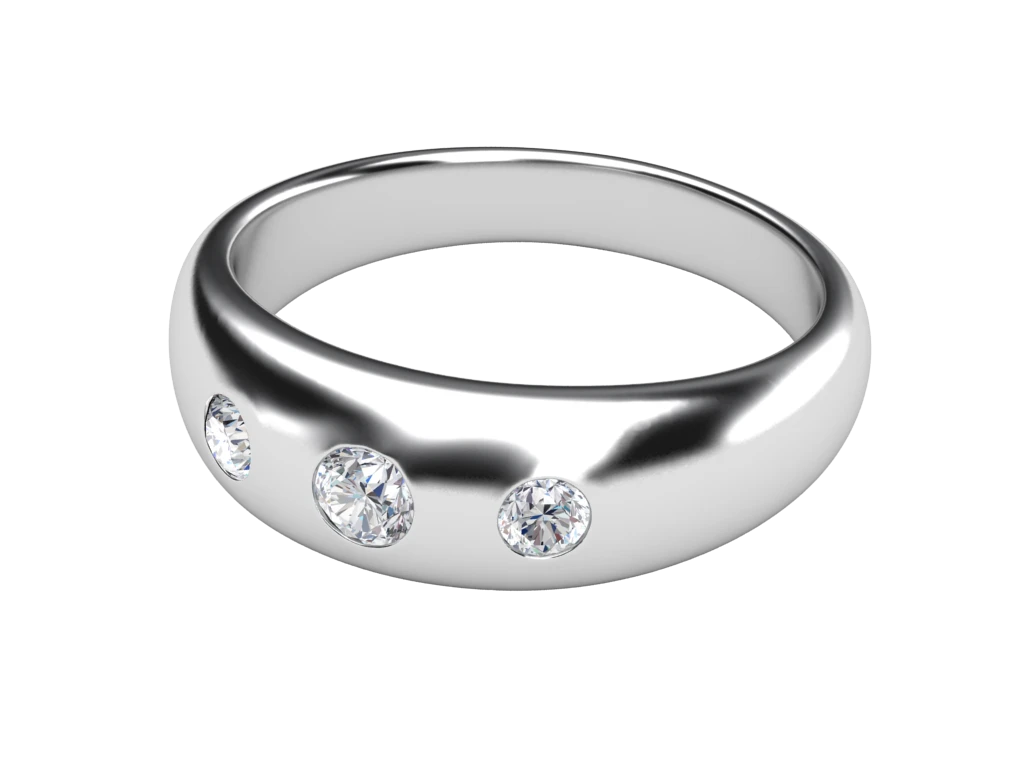 แหวนเพชรผู้ชาย Dalton Band