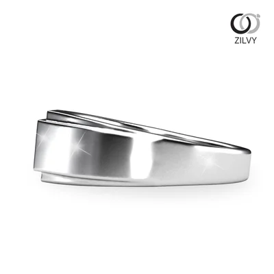 แหวนเพชรผู้ชาย รุ่น BR200 - มุมข้าง