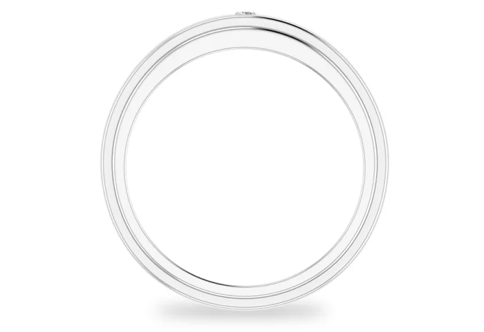 Men's Diamond Ring BR201 - front view