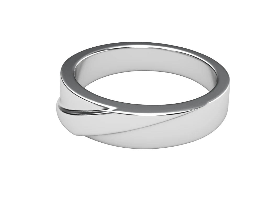 แหวนเพชรผู้ชาย Luca Band