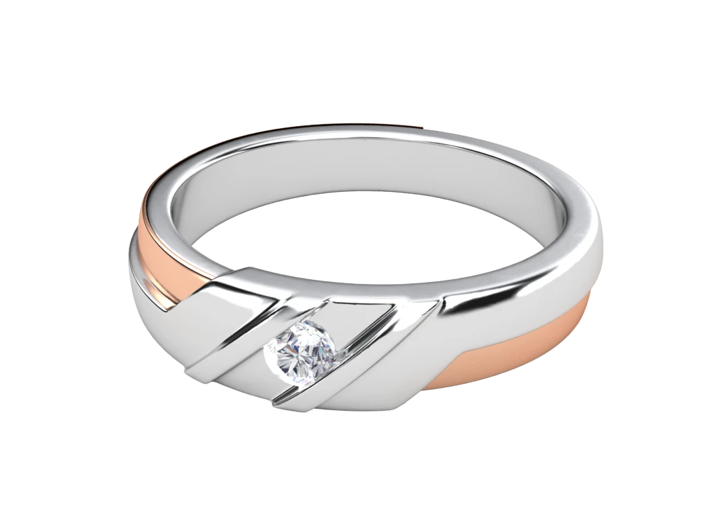 แหวนเพชรผู้ชาย Summit Band