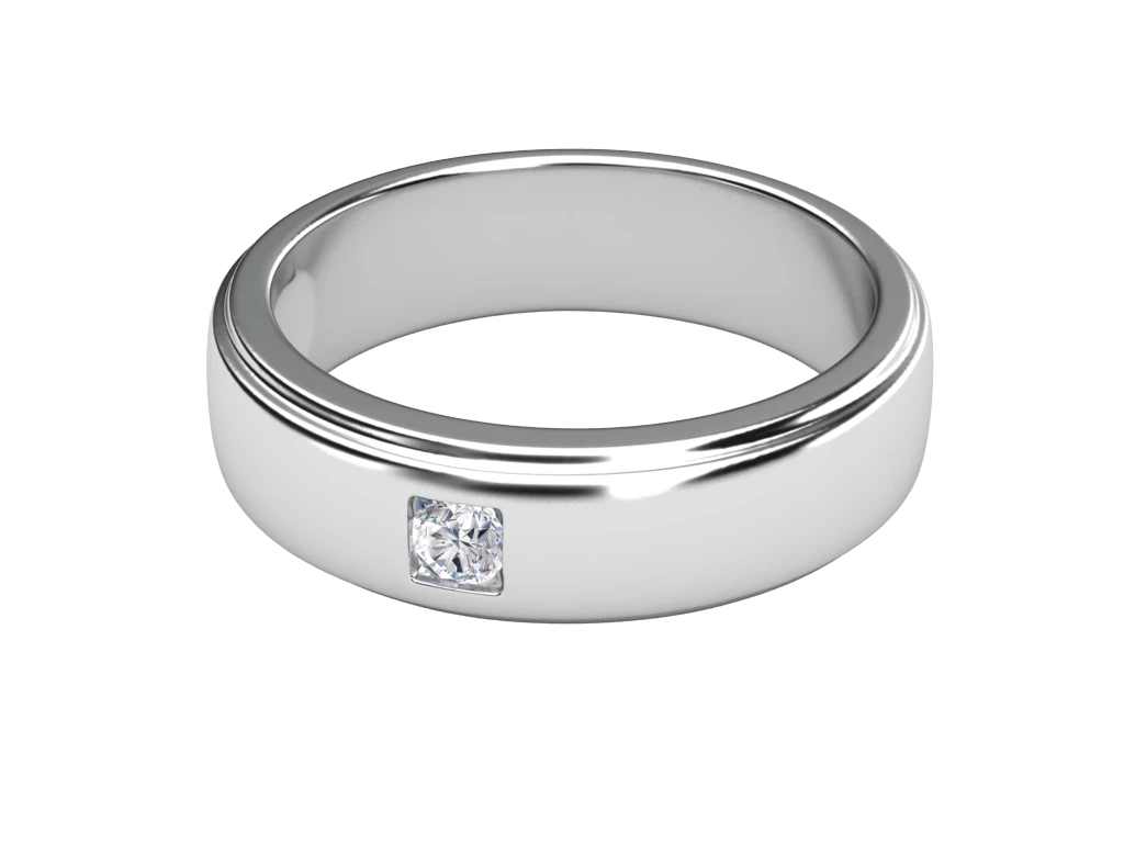 แหวนเพชรผู้ชาย Thorn Band