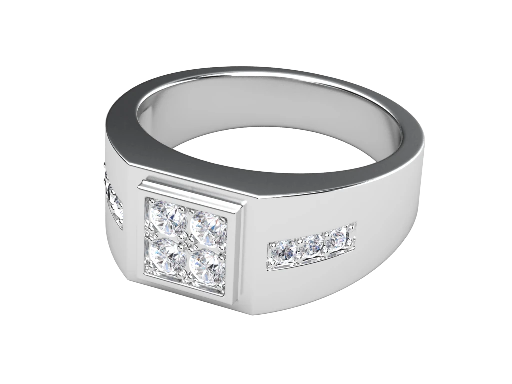 แหวนเพชรผู้ชาย Atlas Cluster