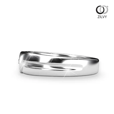 แหวนเพชรผู้ชาย รุ่น BR271 - มุมข้าง