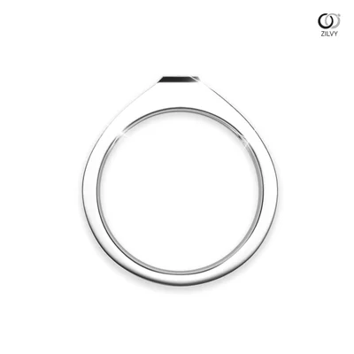 แหวนเพชรผู้ชาย รุ่น BR340 - มุมหน้า