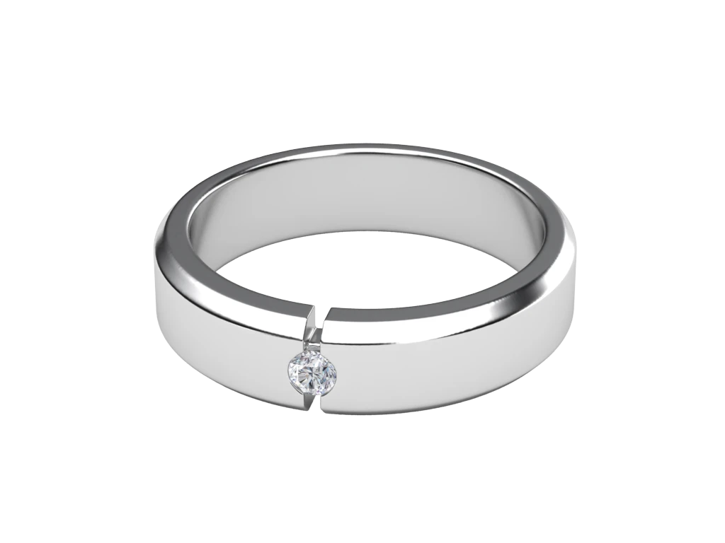 แหวนเพชรผู้ชาย Jasper Line