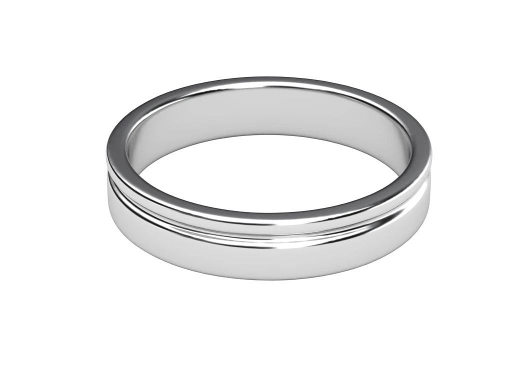 แหวนเพชรผู้ชาย Saxon Line