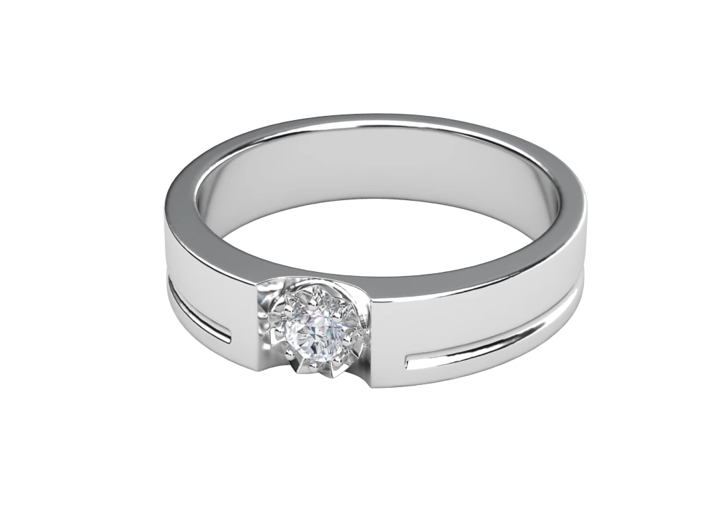 แหวนเพชรผู้ชาย Maddox Line