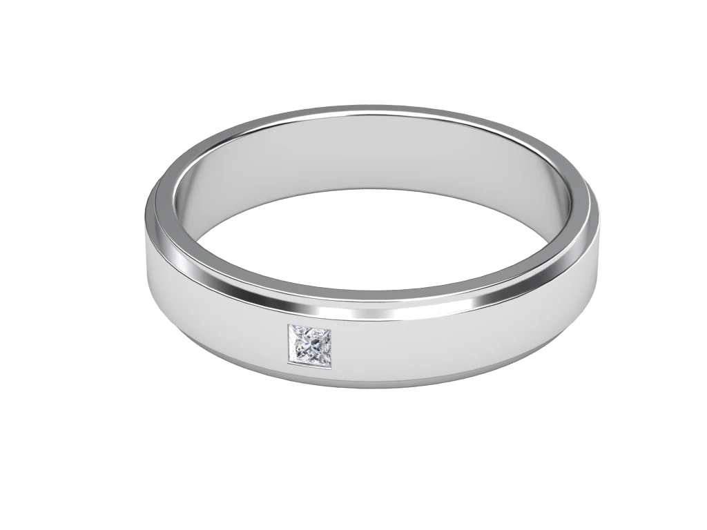 แหวนเพชรผู้ชาย Blake Line