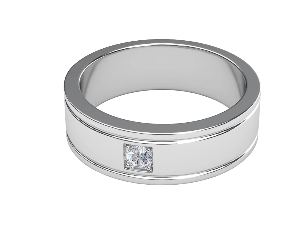 แหวนเพชรผู้ชาย Finch Line