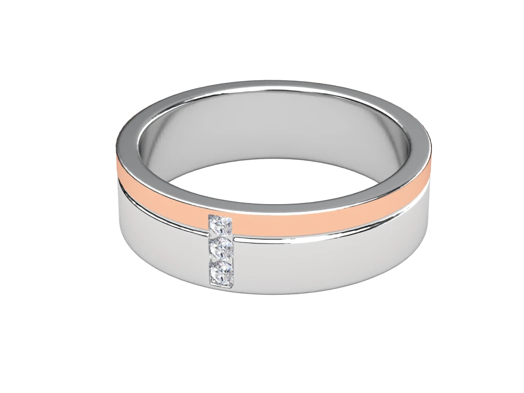 แหวนเพชรผู้ชาย Prescott Horizon