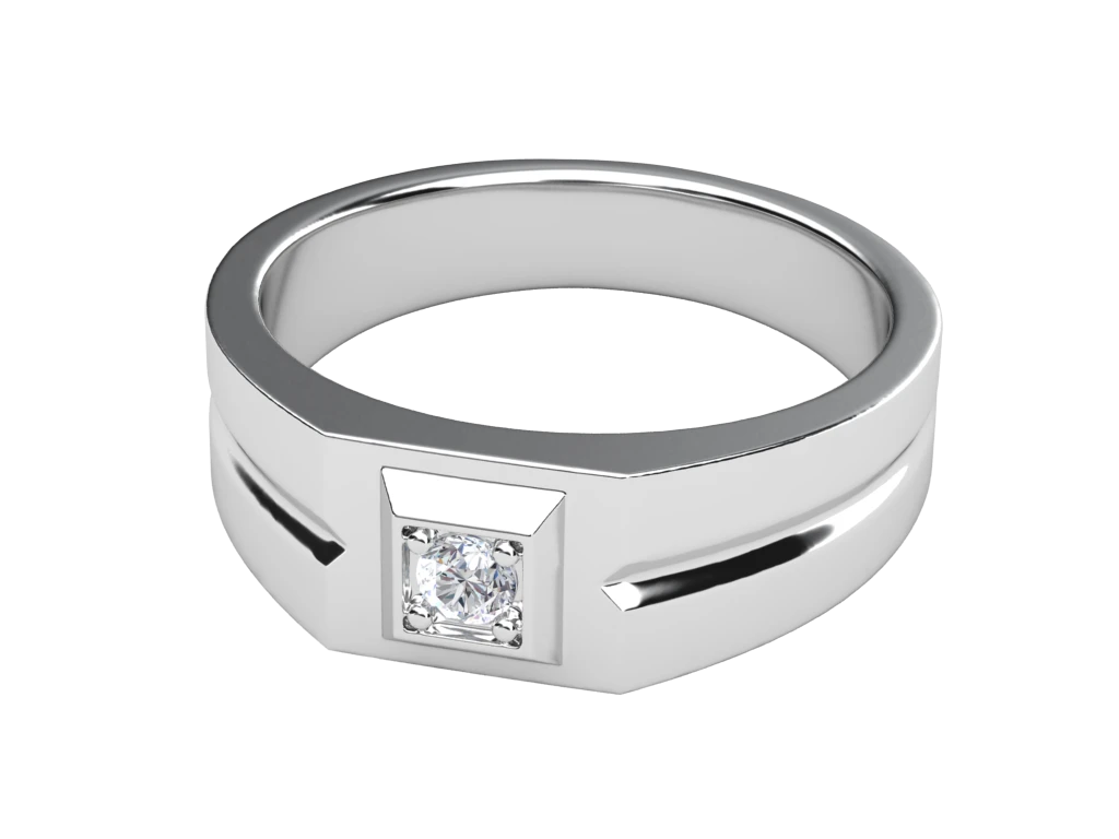 แหวนเพชรผู้ชาย Reed Seal