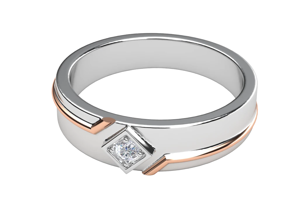 แหวนเพชรผู้ชาย Stone Horizon