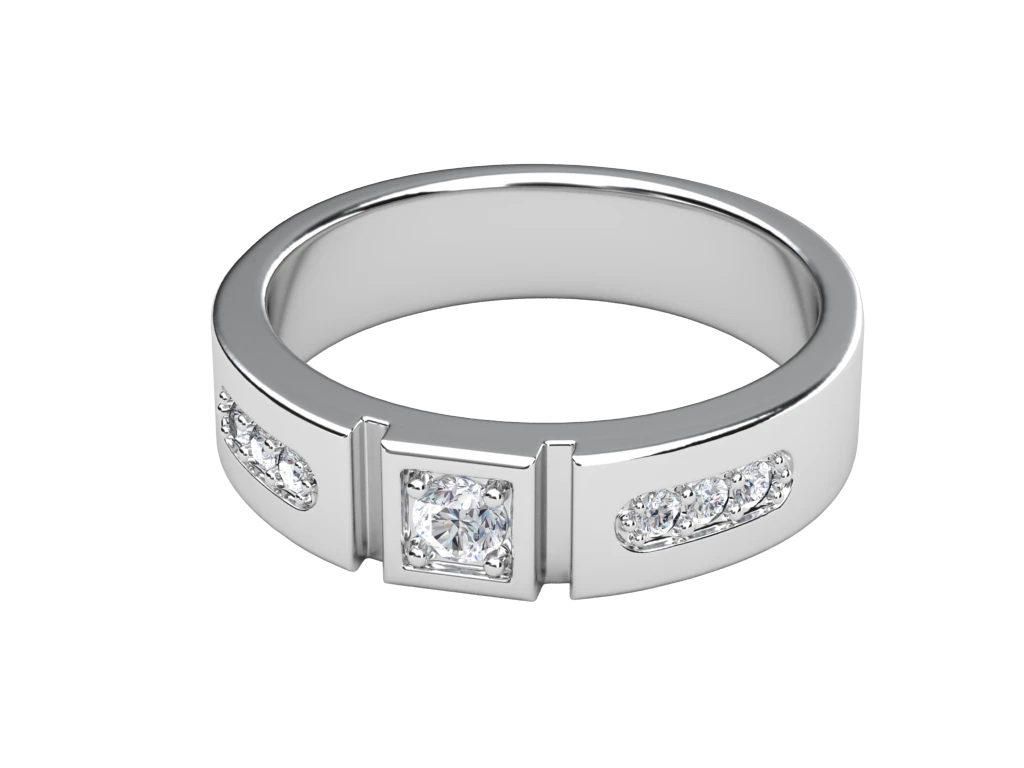 แหวนเพชรผู้ชาย Everett Horizon