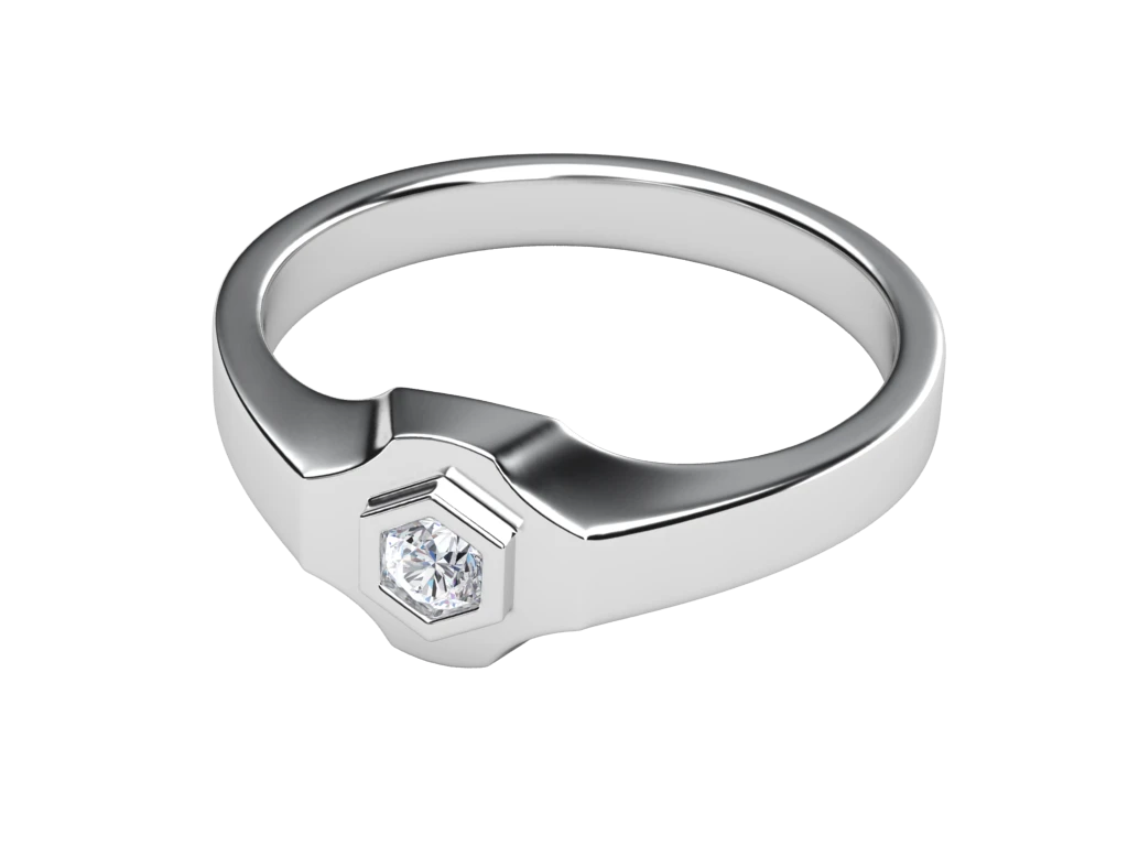 แหวนเพชรผู้ชาย Keane Seal