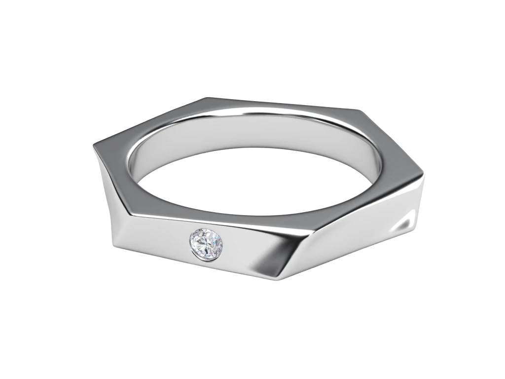 แหวนเพชรผู้ชาย Orion Geo