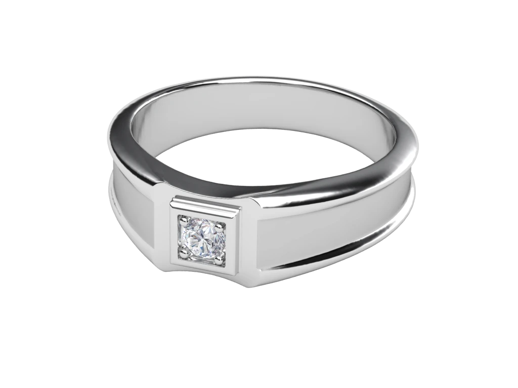 แหวนเพชรผู้ชาย Callum Seal