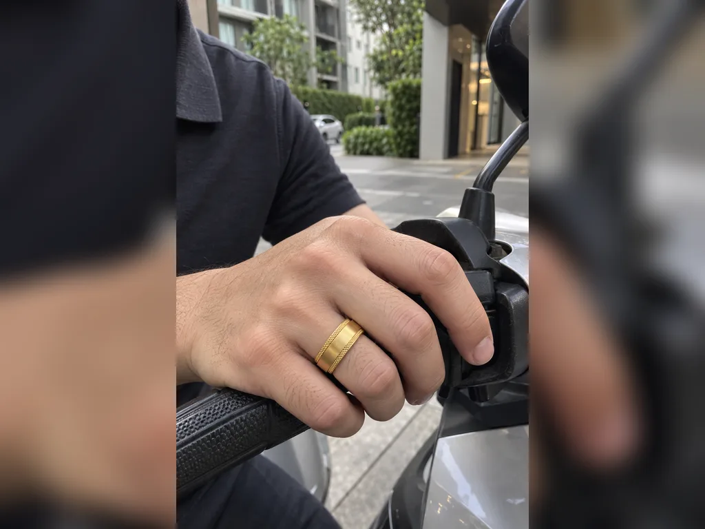 Knurl Edge - worn on hand