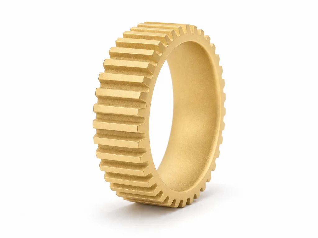 Spur Gear - sandblasted finish