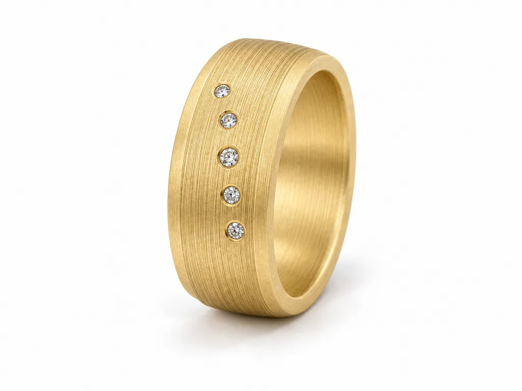 Rigato - satin-brushed finish