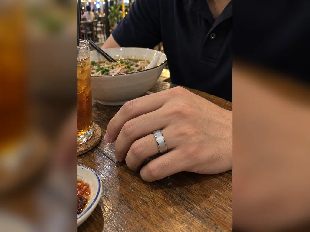 Chamfer - worn on hand