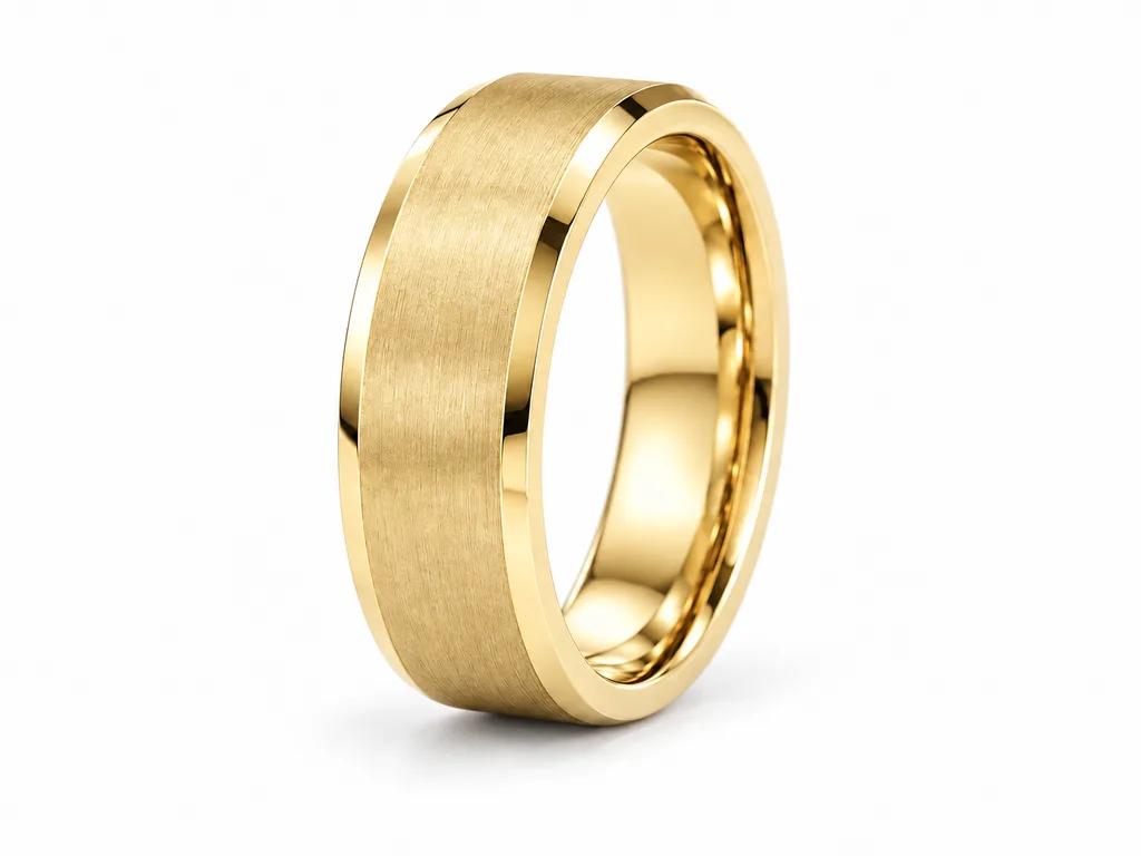 Chamfer - yellow gold