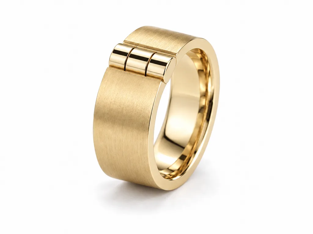 Hinge - yellow gold